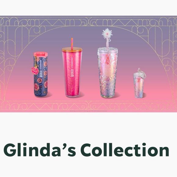 New Starbucks X Wicked limited edition mini tumbler keychain ornament - Picture 3 of 3